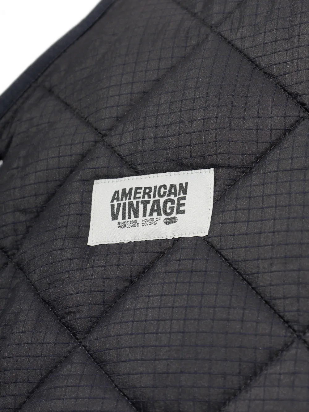 American Vintage Yupibam gewatteerde bodywarmer Grijs