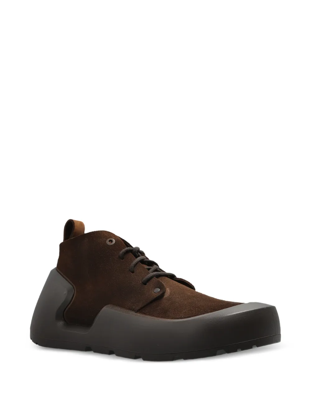 Birkenstock Reykjavik Mid suede sneakers Bruin