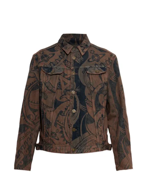 Vivienne Westwood Stormrider graphic-print denim jacket