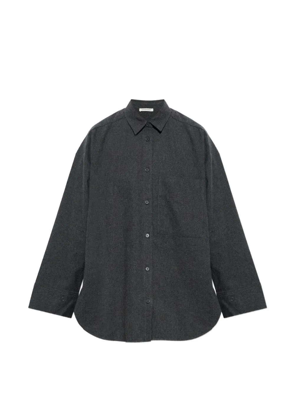 By Malene Birger Derris flannel cotton shirt - Grigio