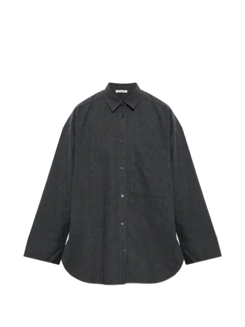 By Malene Birger camisa Derris de franela de algodón