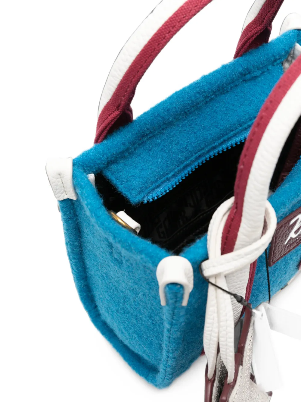 Kurt Geiger London XS Southbank shopper met logo-plakkaat Blauw