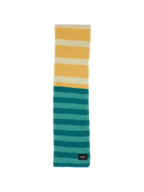 Howlin' Cosmic Surfin striped wool scarf