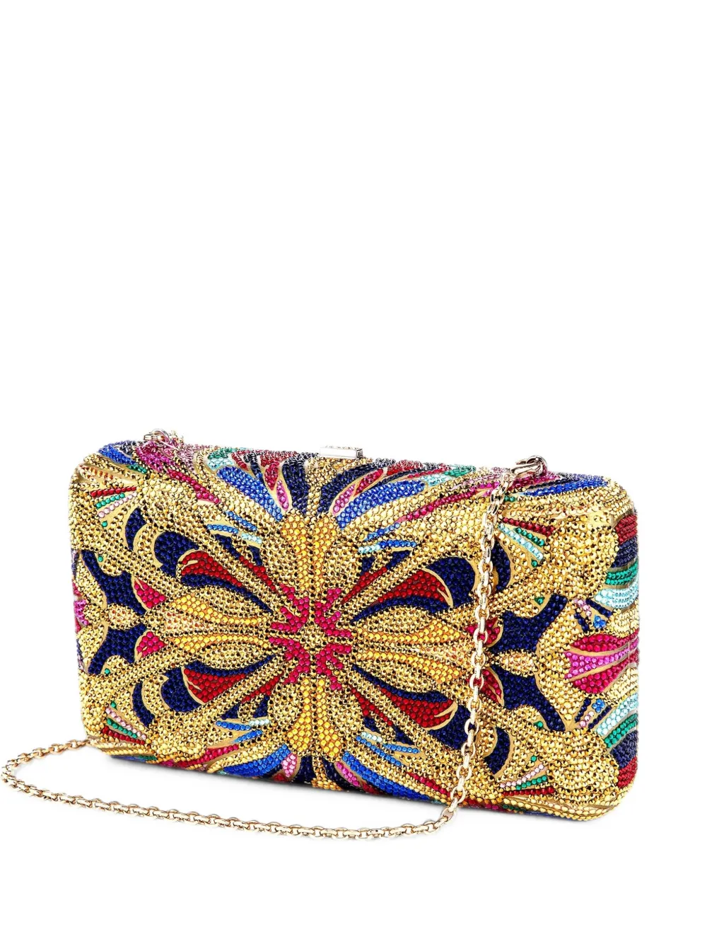 Judith Leiber Crystal Lantern Tile geometric-pattern mini bag