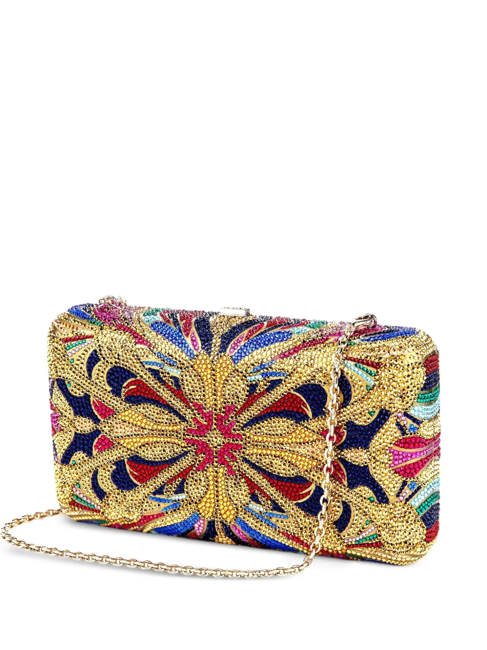 Judith Leiber Crystal Lantern Tile geometric-pattern mini bag