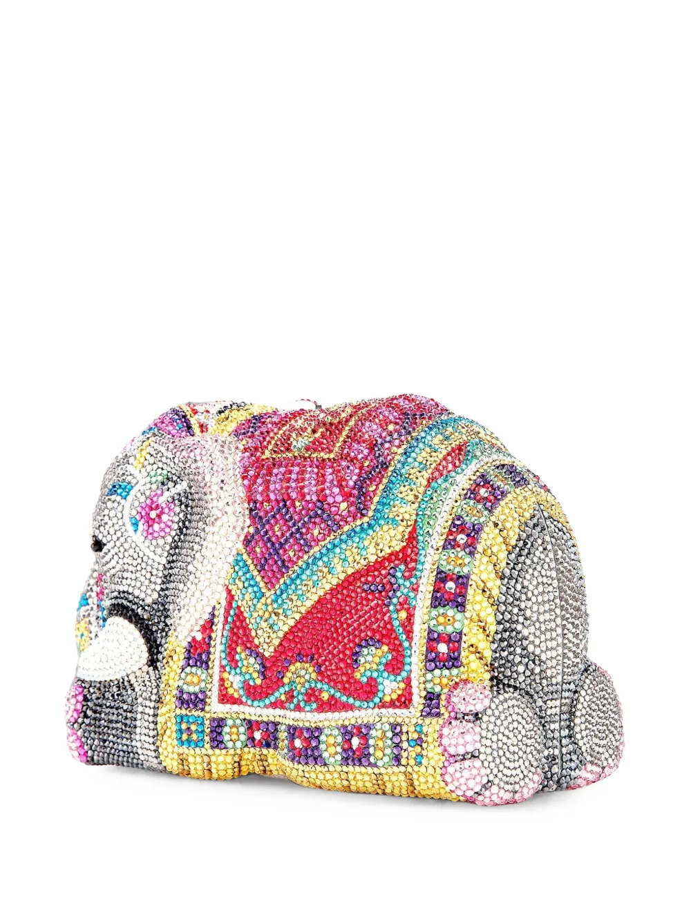 Judith Leiber Elephant Majestic crystal-embellished mini bag