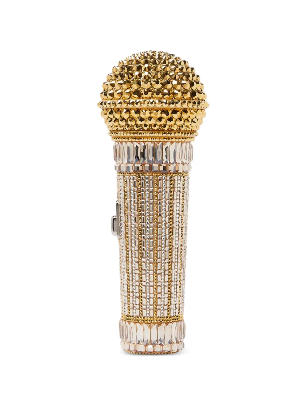 Judith Leiber Microphone Diva crystal-embellished mini bag