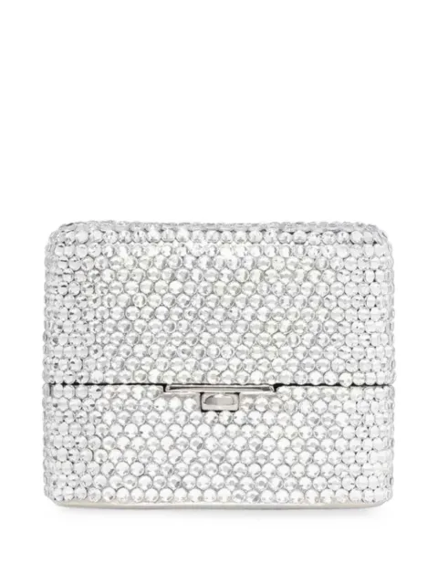 Judith Leiber Miniature Box Say Yes crystal-embellished tote bag