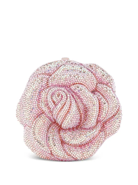 Judith Leiber Rose English crystal-embellished mini bag