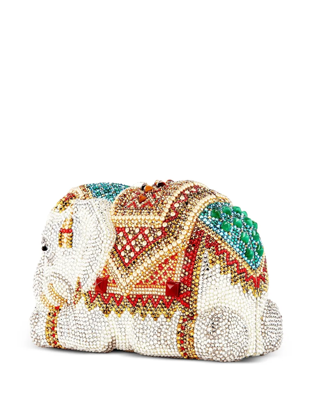 Judith Leiber Elephant Chang crystal-embellished mini bag