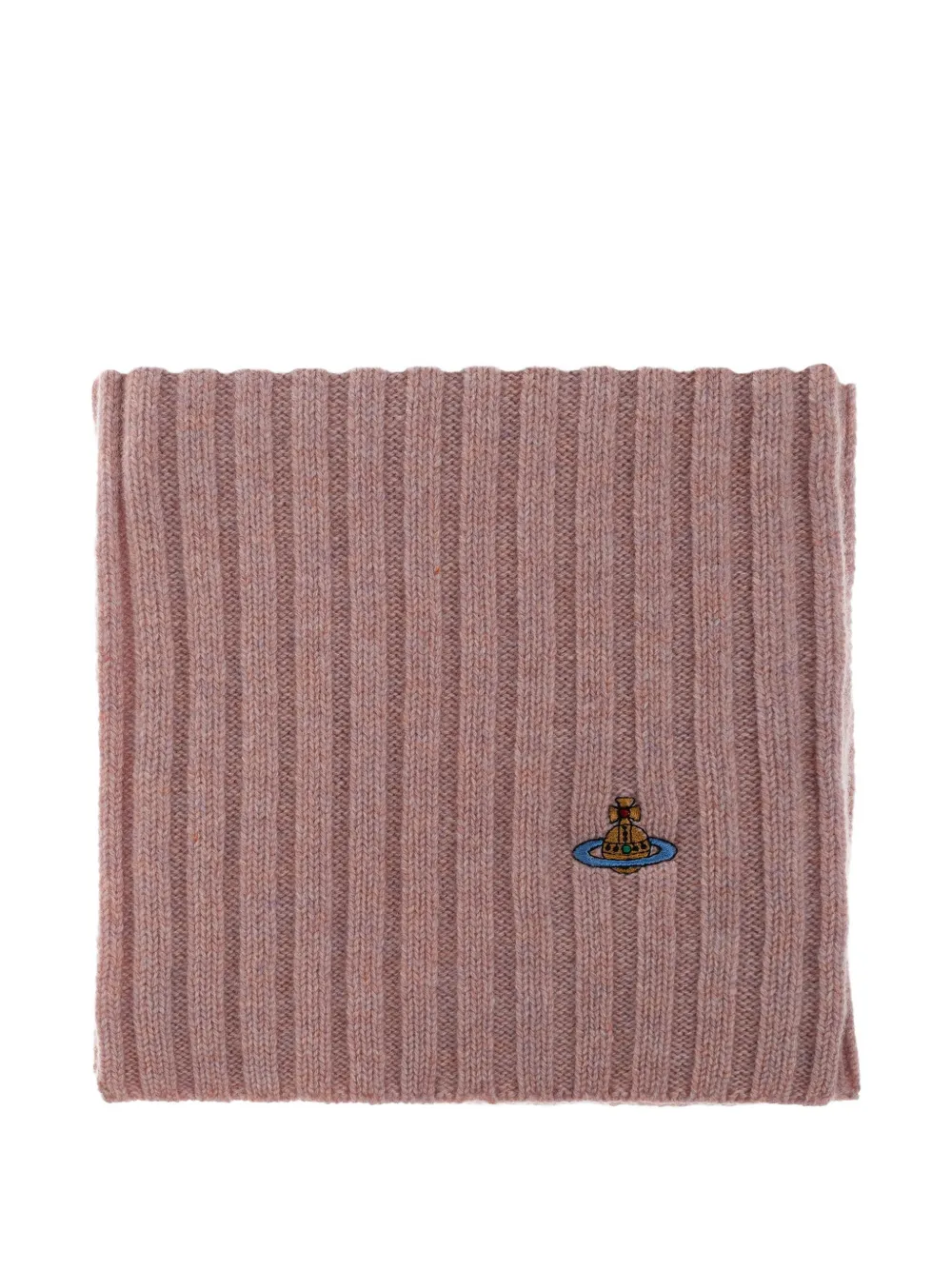 Vivienne Westwood ribbed cashmere scarf
