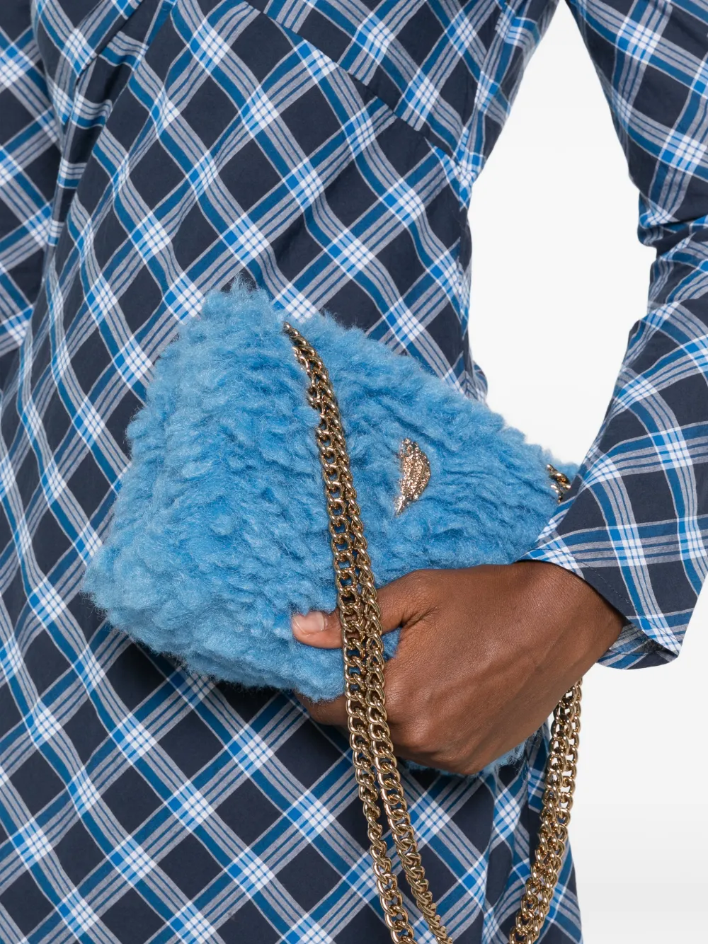 Kurt Geiger London Kensington kleine schoudertas Blauw