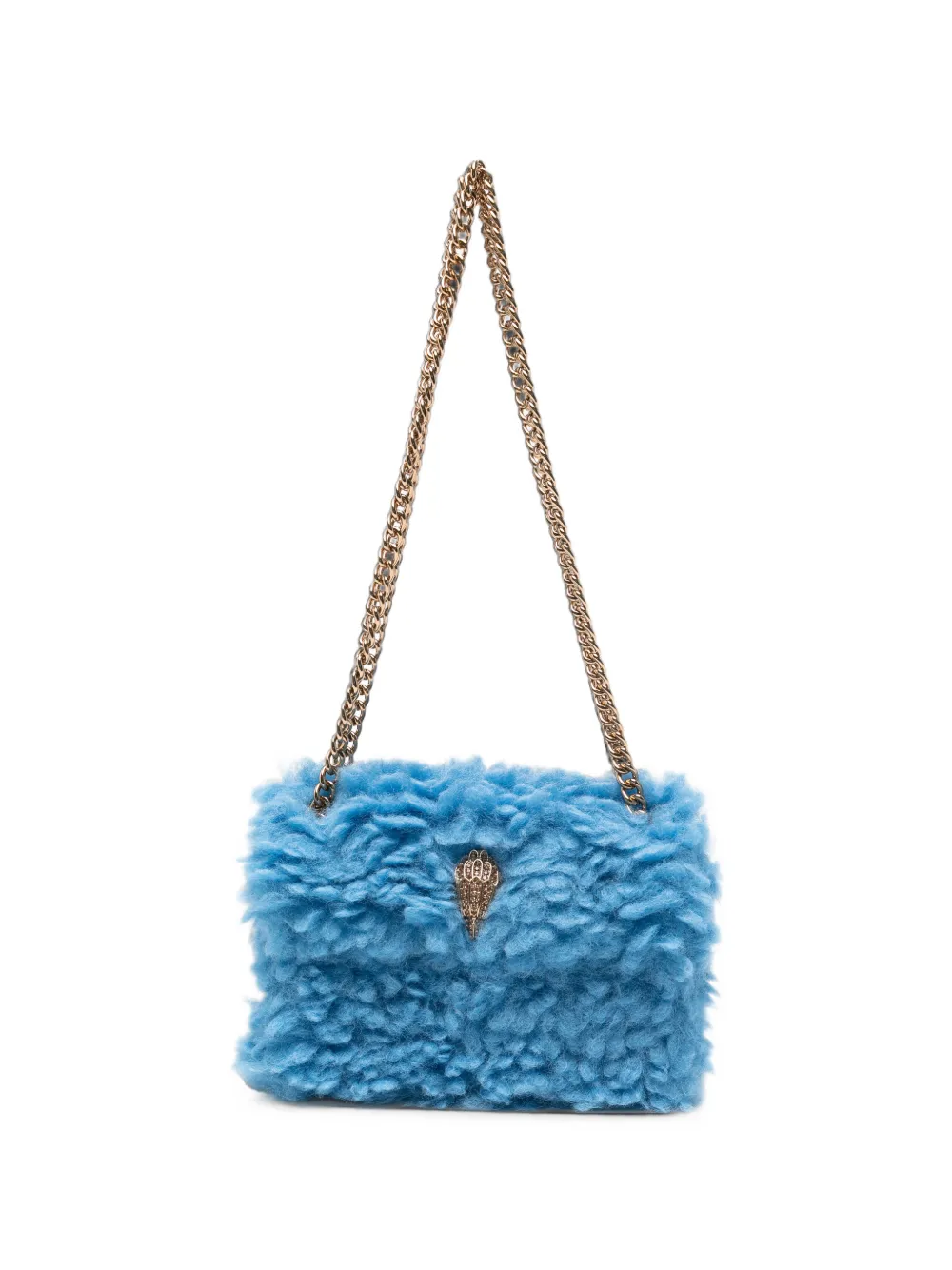 Kurt Geiger London mini Kensington faux-shearling shoulder bag