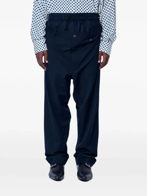 Vivienne Westwood pantalones con doble pretina