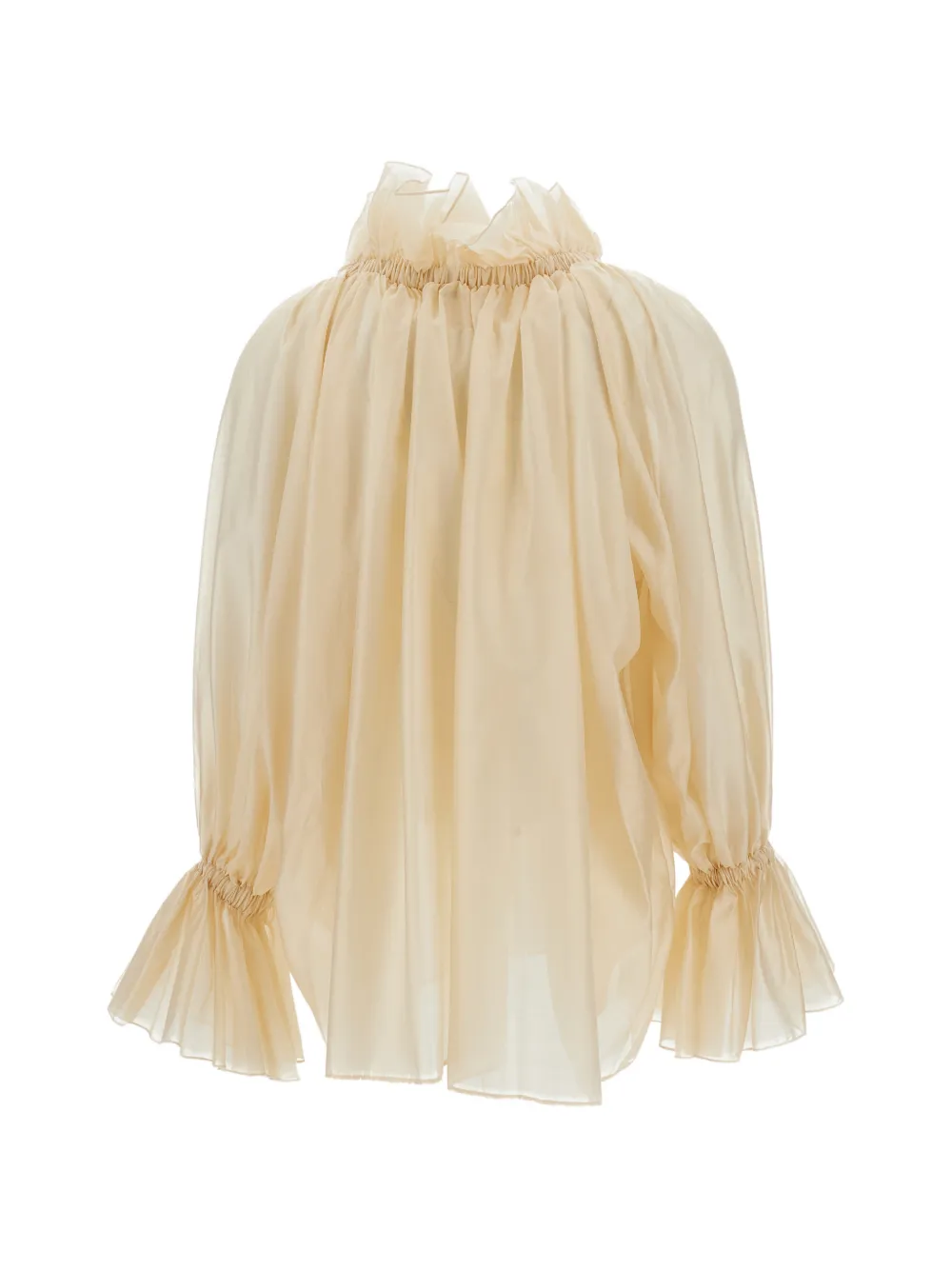 THELATEST Estelle ruffled high-neck blouse