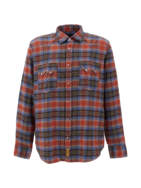 B.D. Baggies checked Western shirt