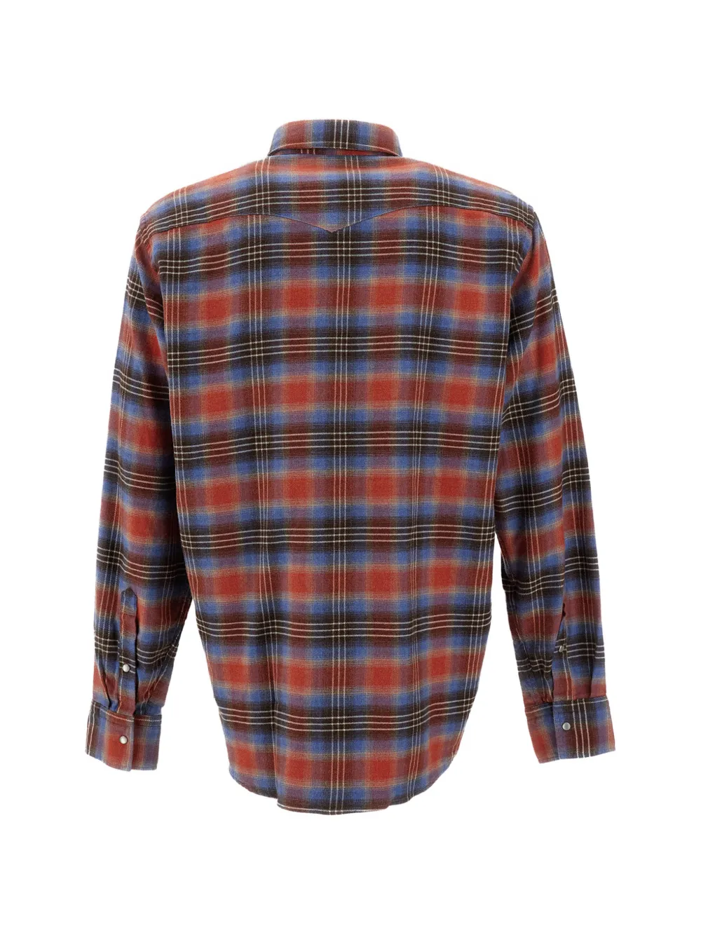 B.D. Baggies checked Western shirt Rood