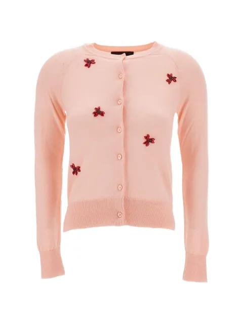 Simone Rocha crystal-embellished cardigan