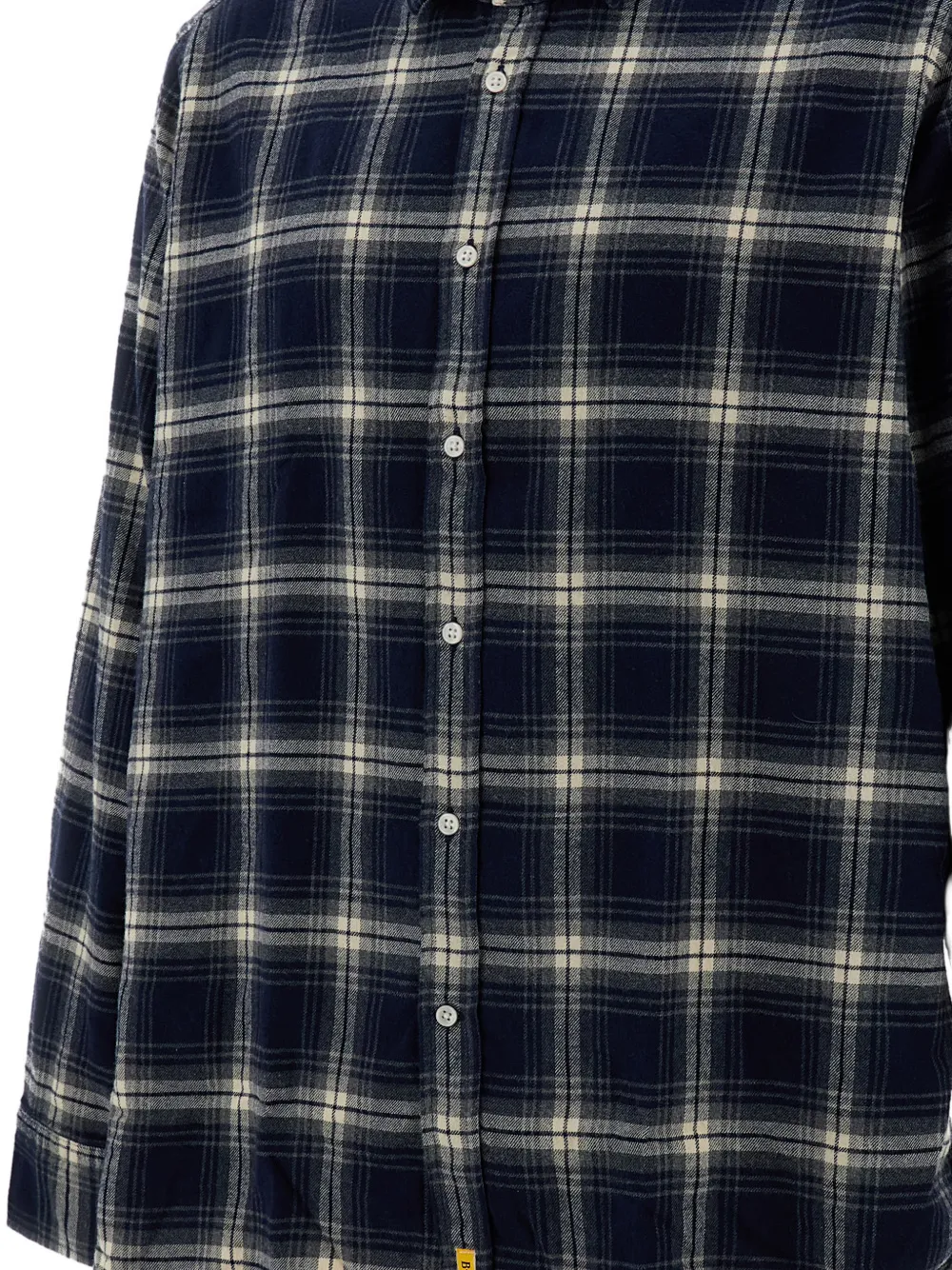 B.D. Baggies check-pattern long-sleeve shirt Blauw