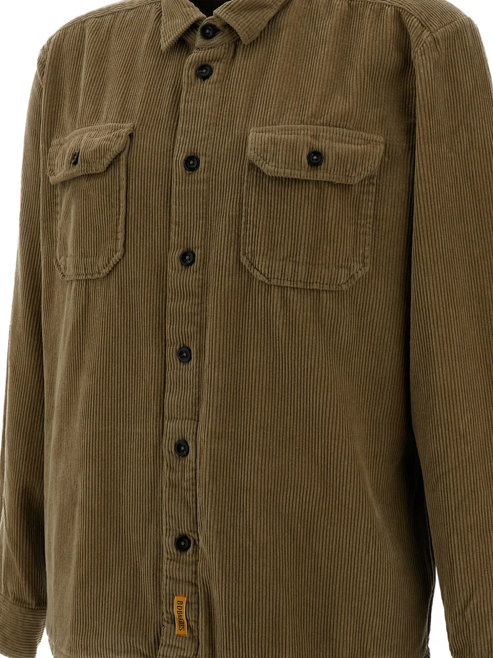 B.D. Baggies Union corduroy chest-pocket shirt Bruin