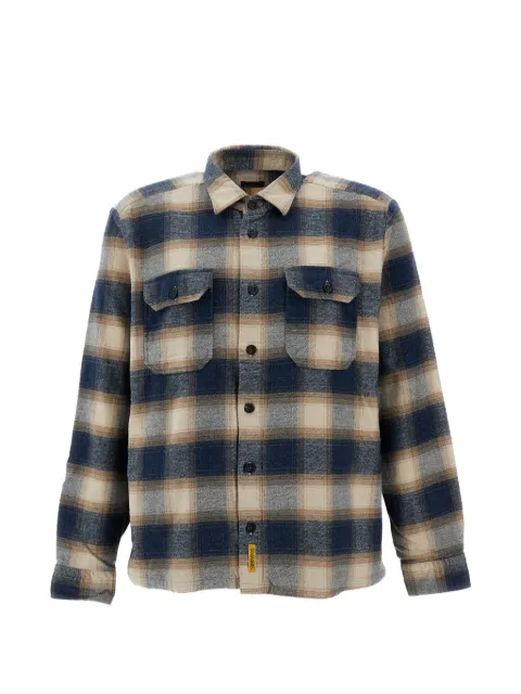 B.D. Baggies Union check-print flannel shirt