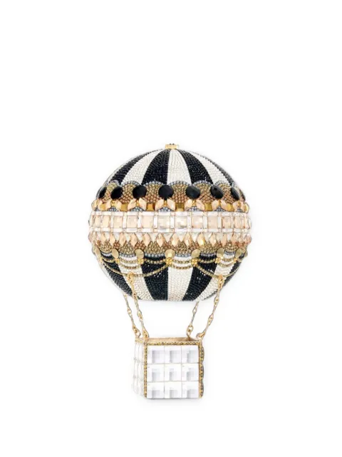 Judith Leiber crystal-embellished hot-air-balloon tote bag