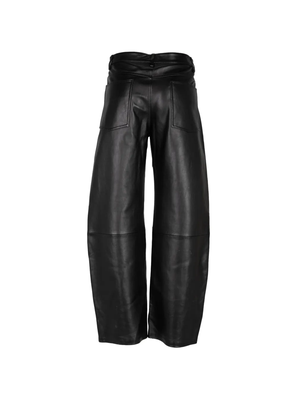 Nili Lotan Tribeca leren broek Zwart