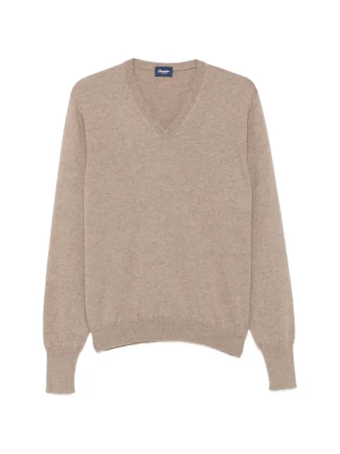 Drumohr V-neck cashmere sweater