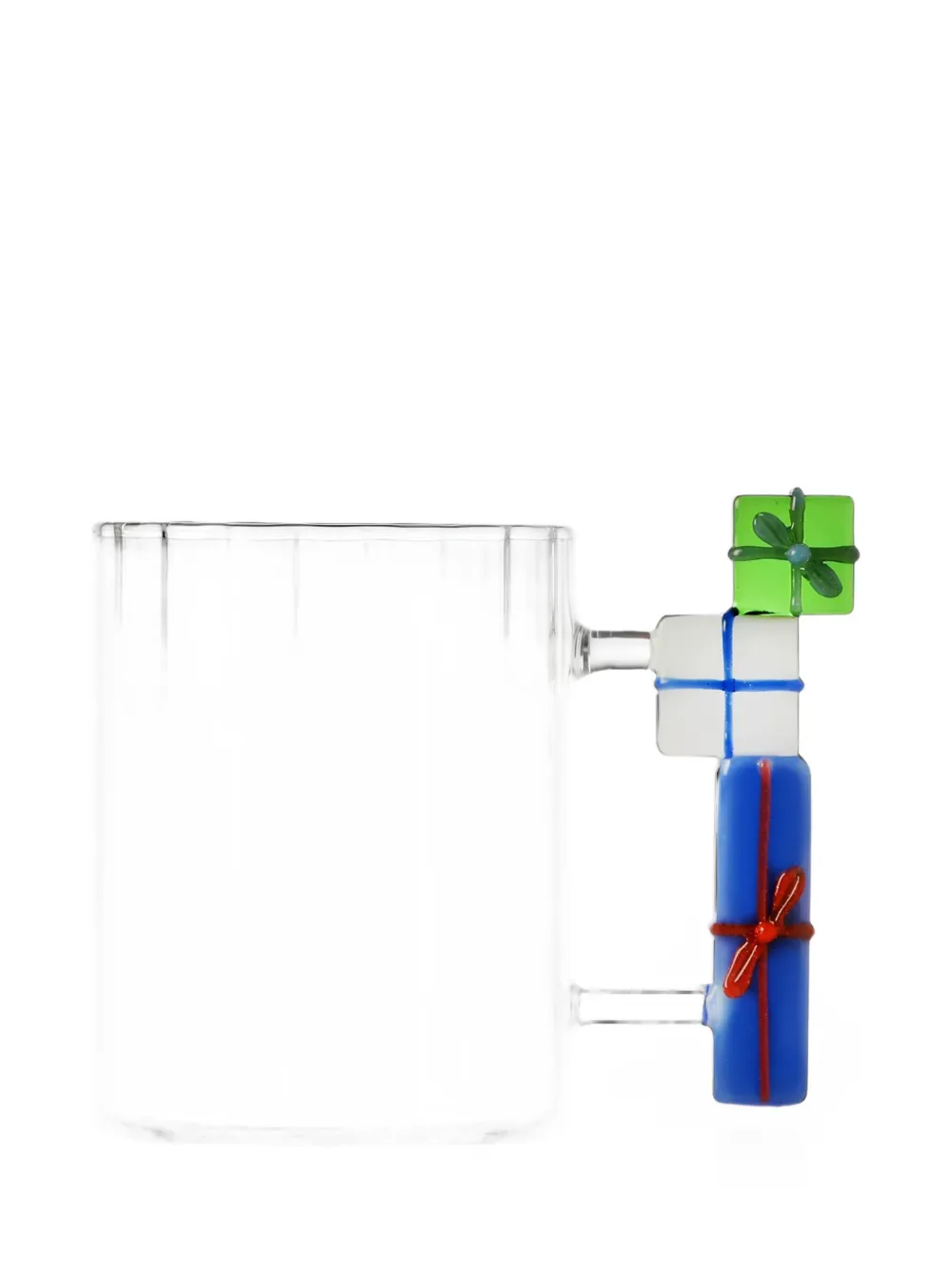 Ichendorf Milano lot de deux tasses nervurées à détail de cadeau - Blanc Ichendorf Milano lot de deux tasses nervurées à détail de cadeau - Blanc
