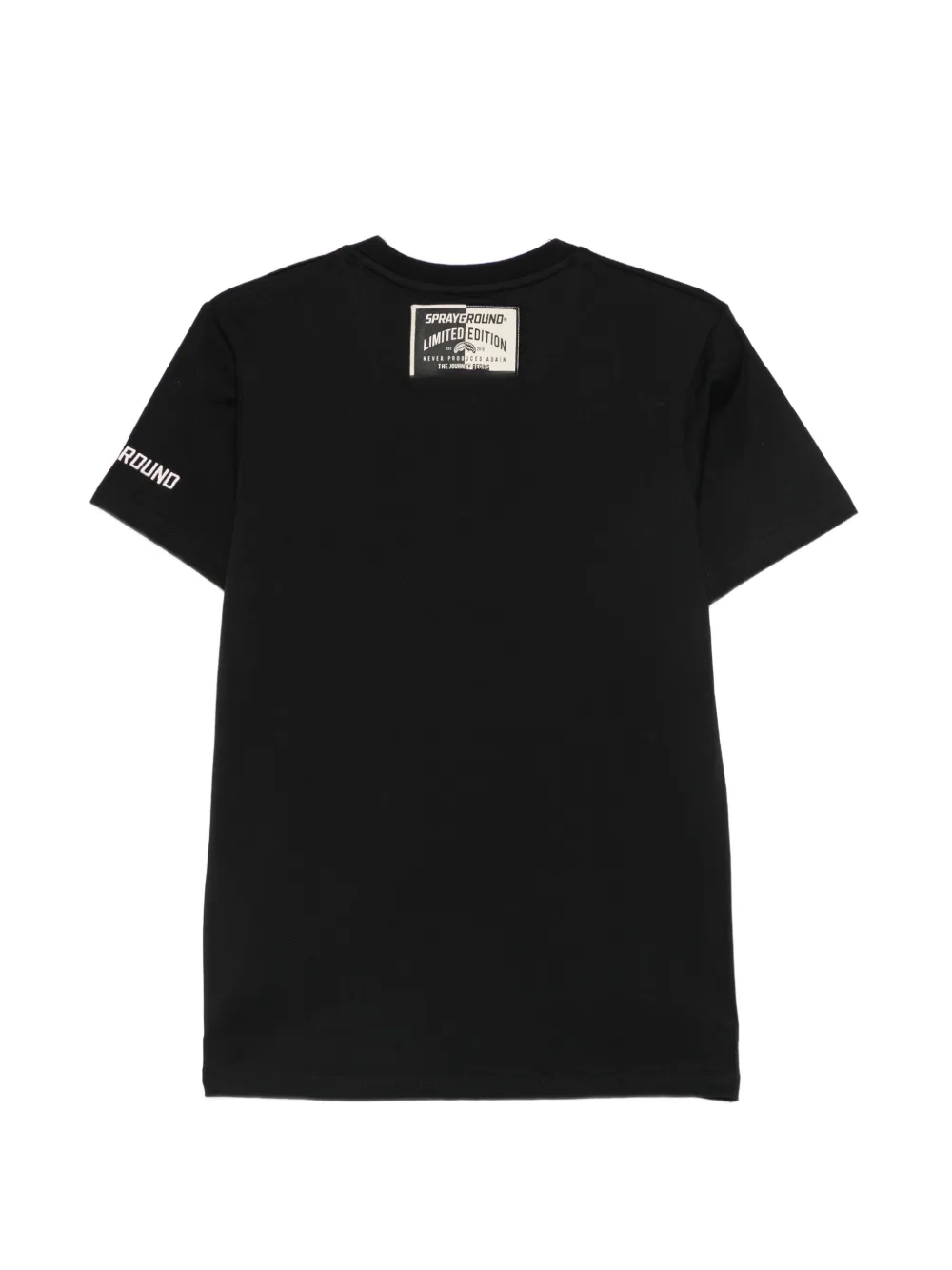Sprayground Shark Mouth T-shirt Zwart