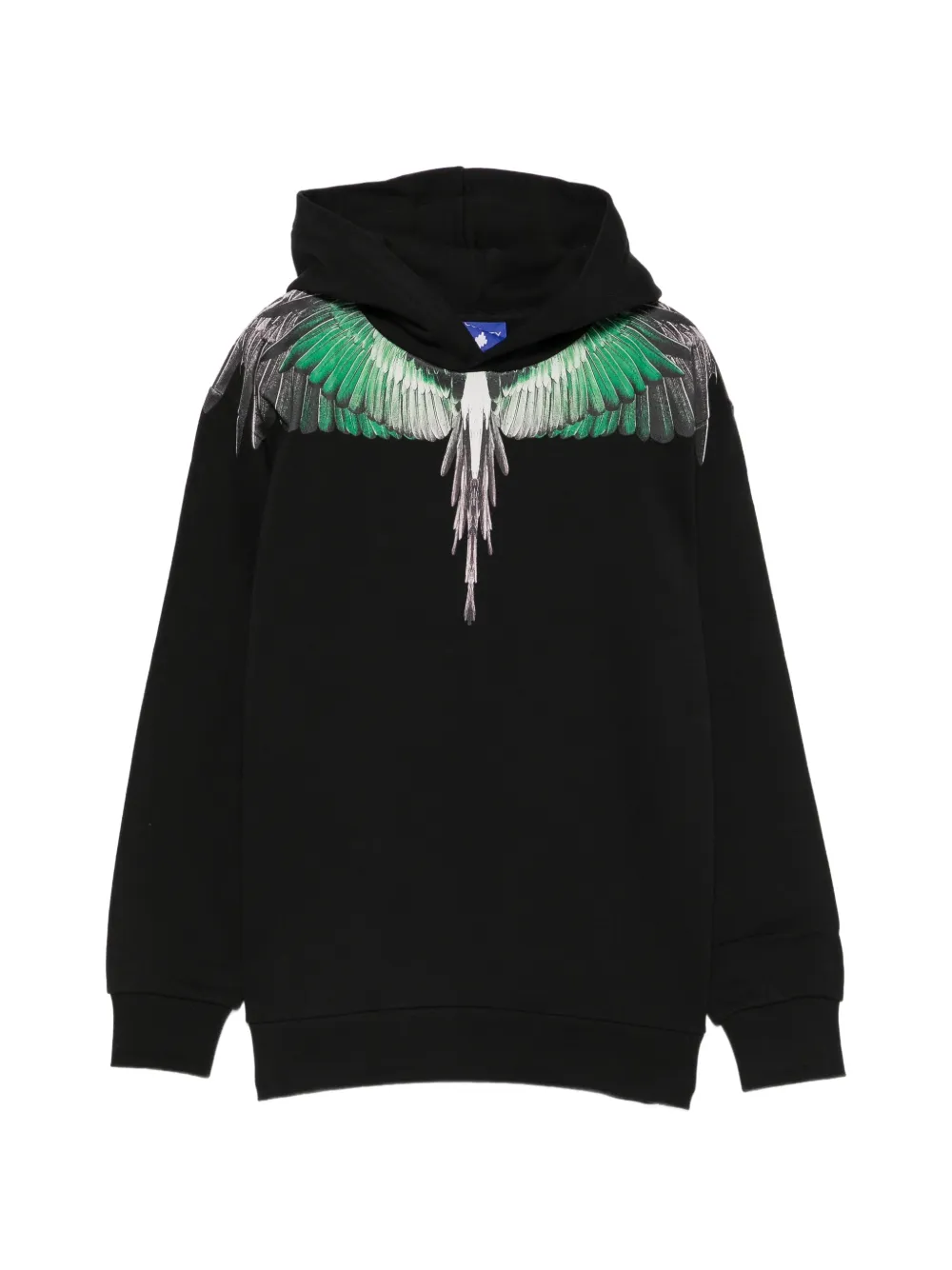 COUNTY OF MILAN KIDS Wings-print hoodie - Nero