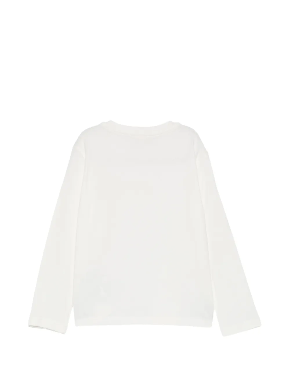 Elisabetta Franchi Kids T-shirt met geborduurd logo Wit
