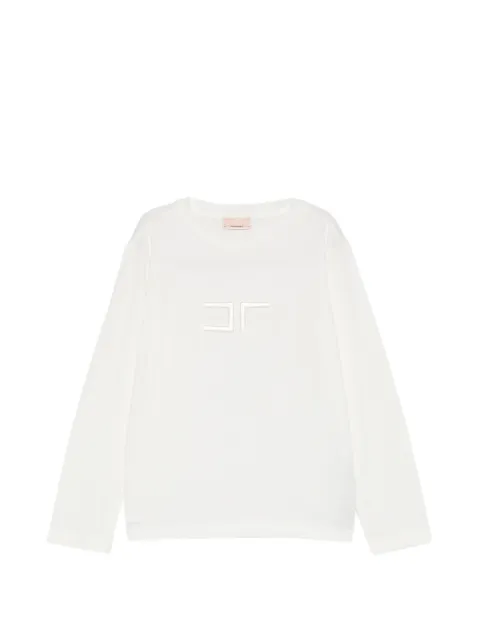 Elisabetta Franchi Kids embroidered-logo T-shirt
