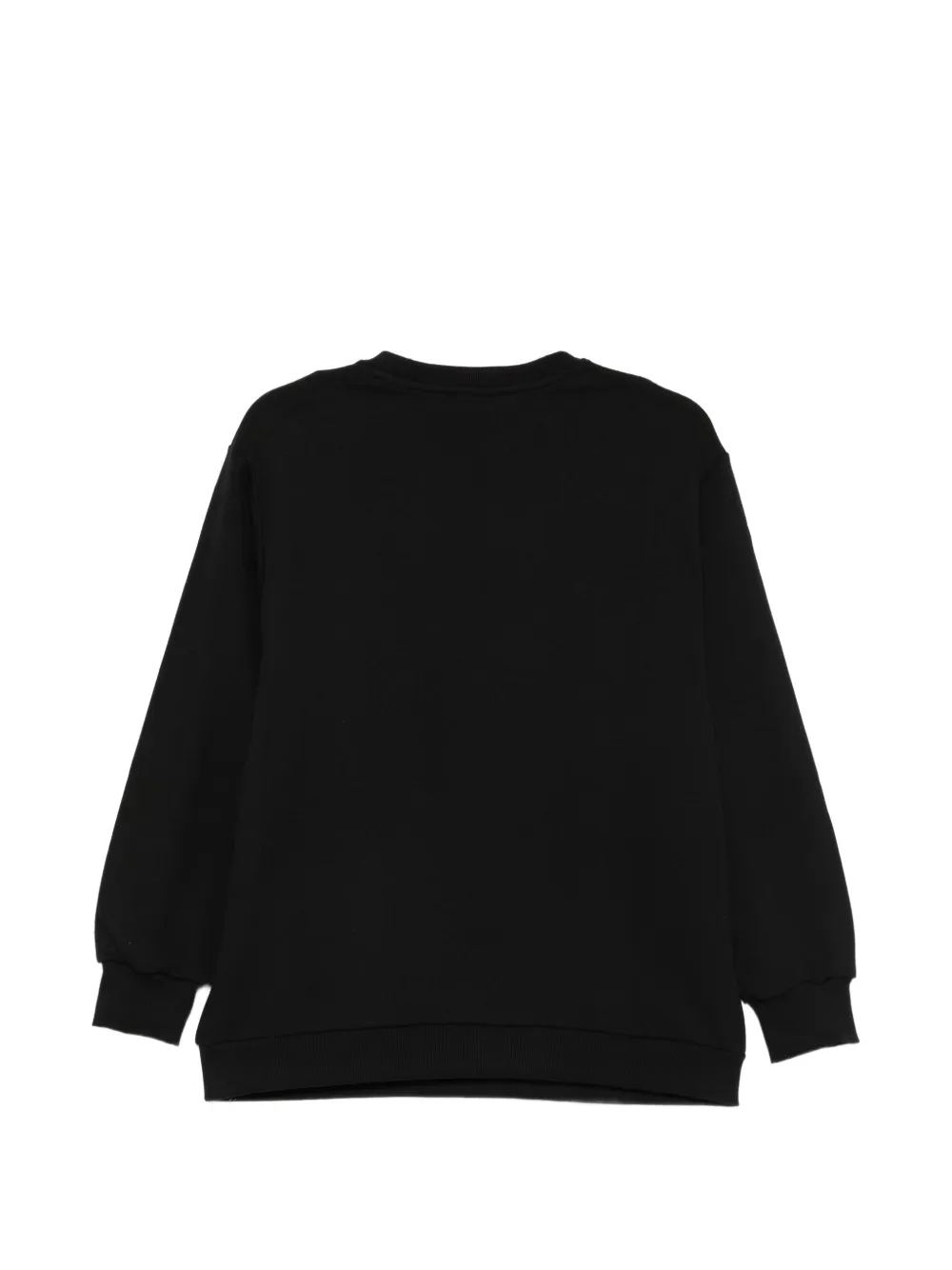 Elisabetta Franchi Kids Sweater verfraaid met kristallen Zwart