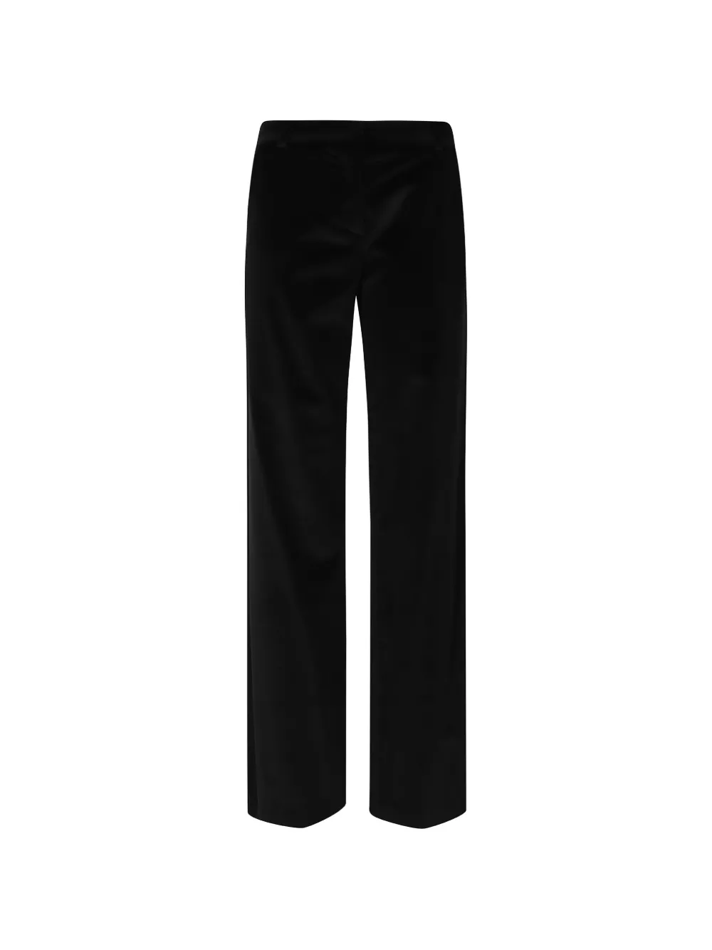 Kiltie velvet straight-leg trousers - Noir Kiltie velvet straight-leg trousers - Noir