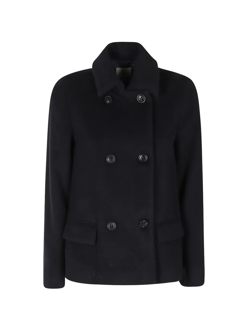 Kiltie double-breasted jacket - Noir