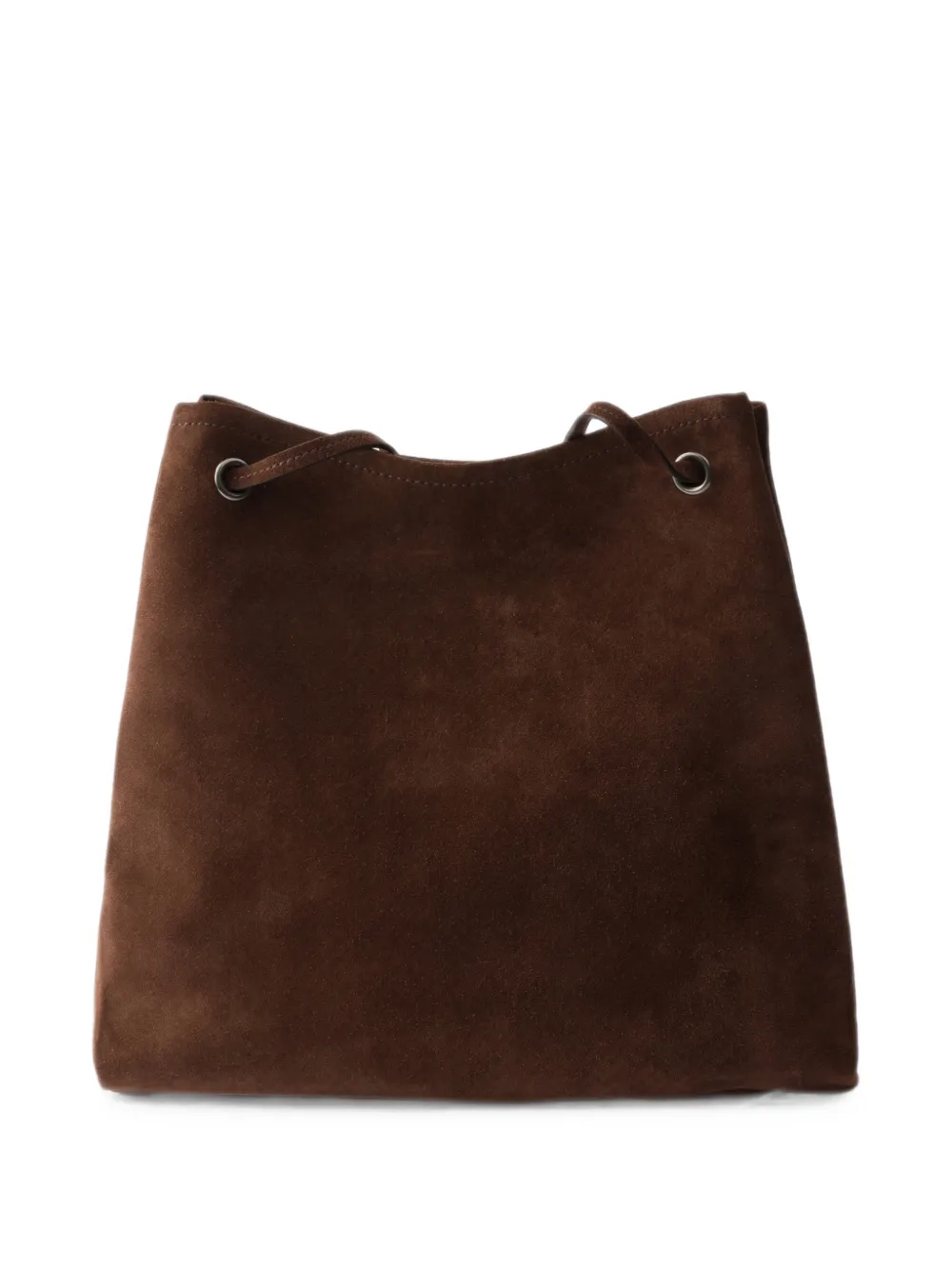 Prada Grote Route suède tas Bruin