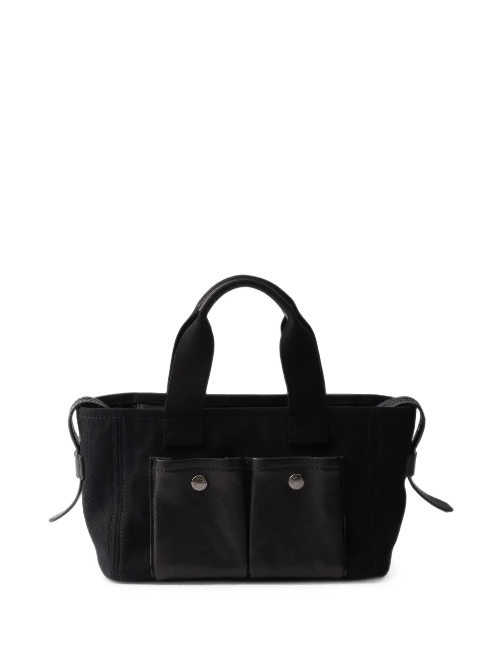 Prada Medium Route leren shopper Zwart