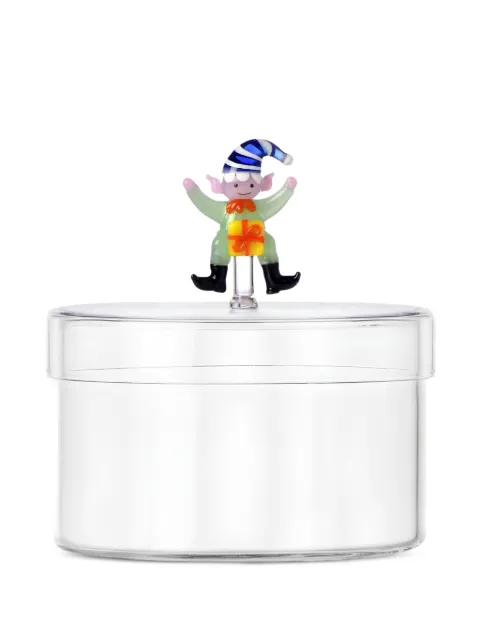 Ichendorf Milano elf-detail lidded box (12cm x 13cm)