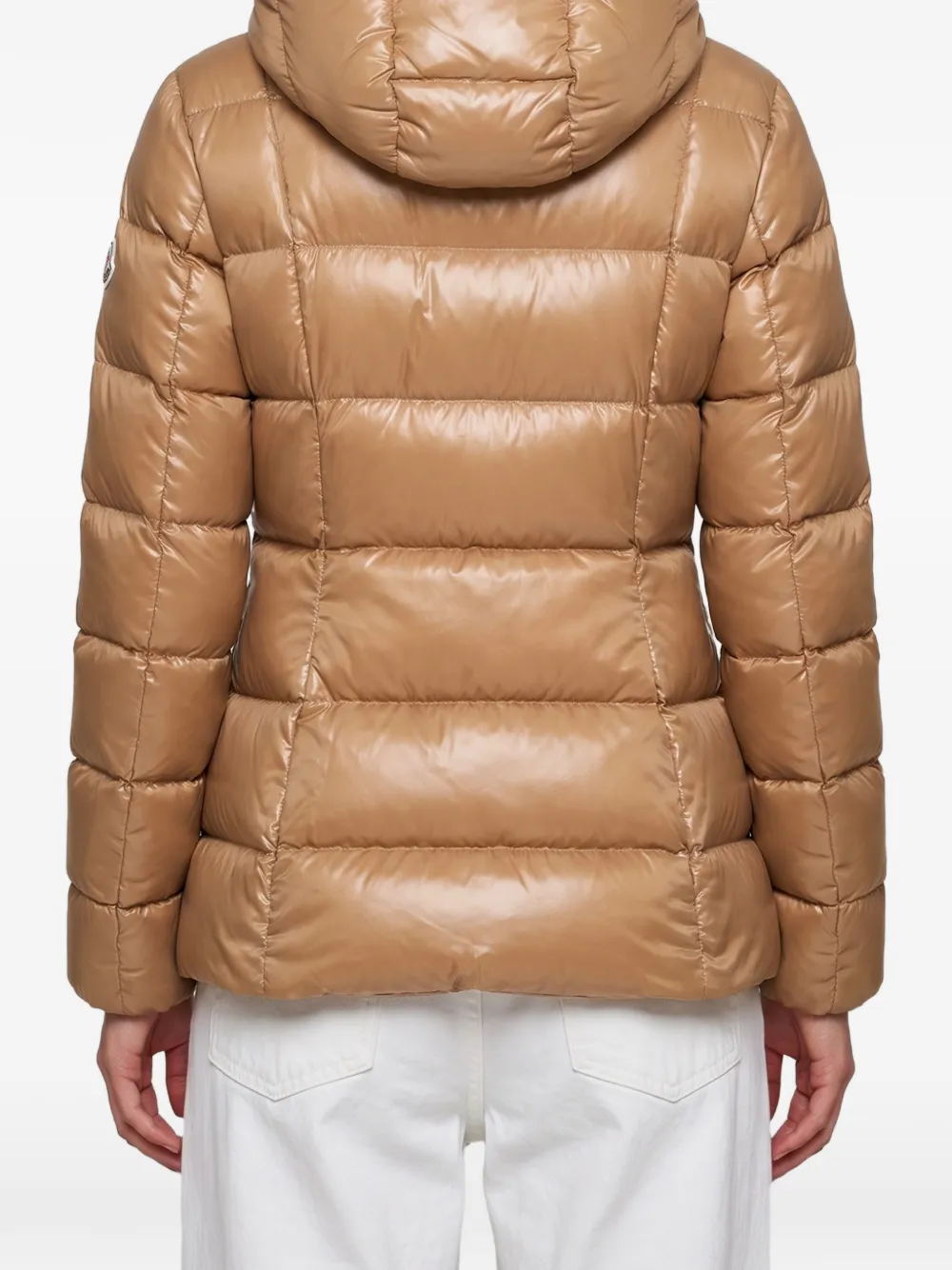 Moncler Fulmar pufferjack Bruin