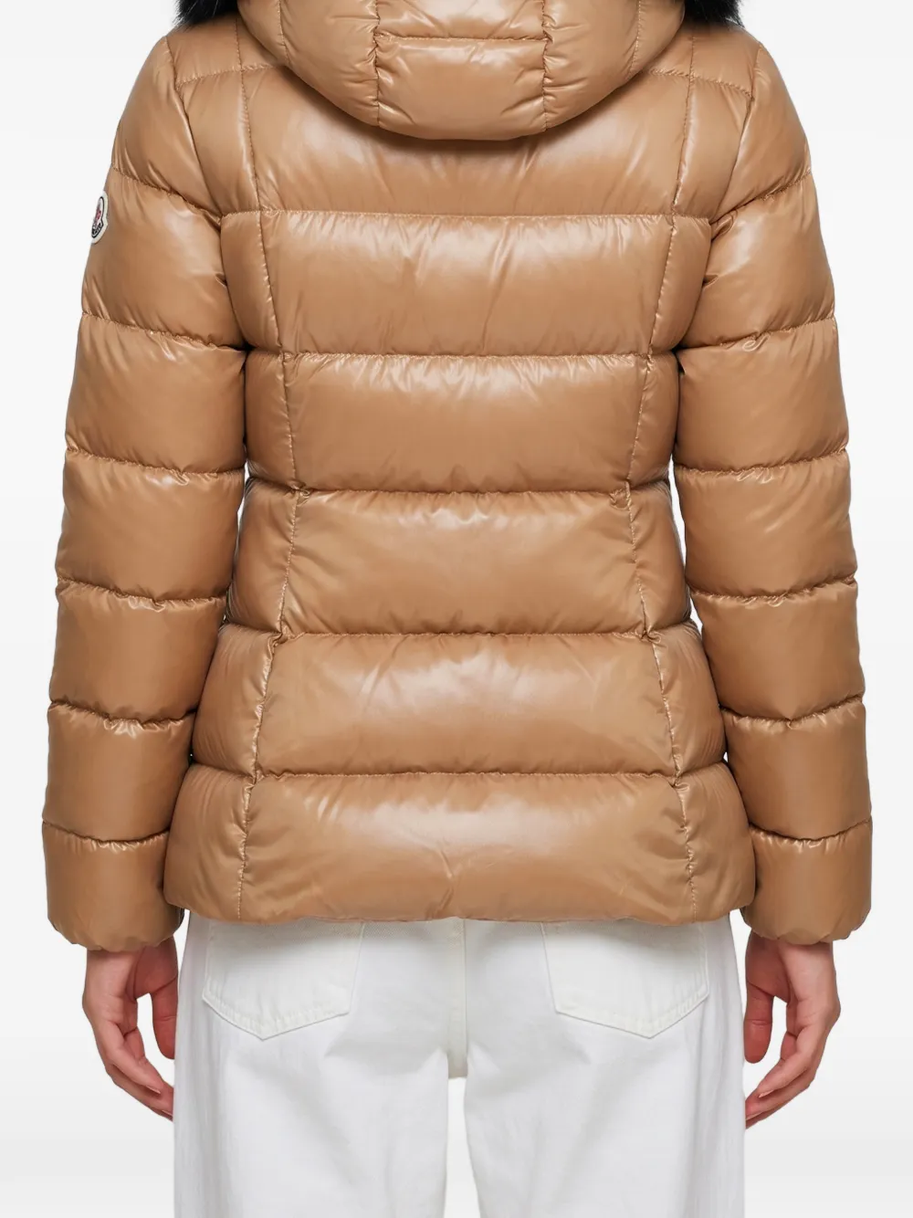 Moncler Fulmar pufferjack Bruin
