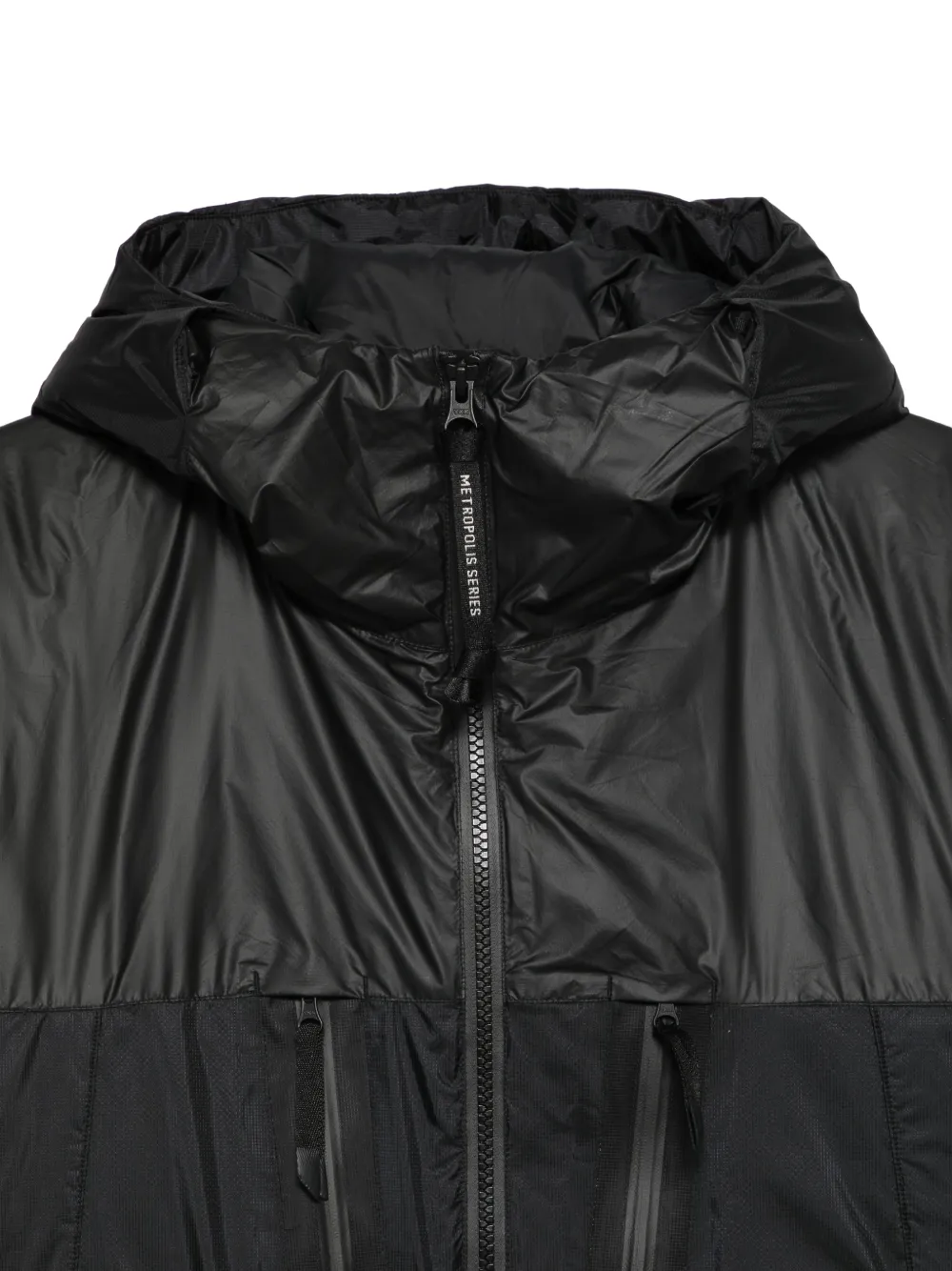 C.P. Company Metropolis Series jack met capuchon Zwart
