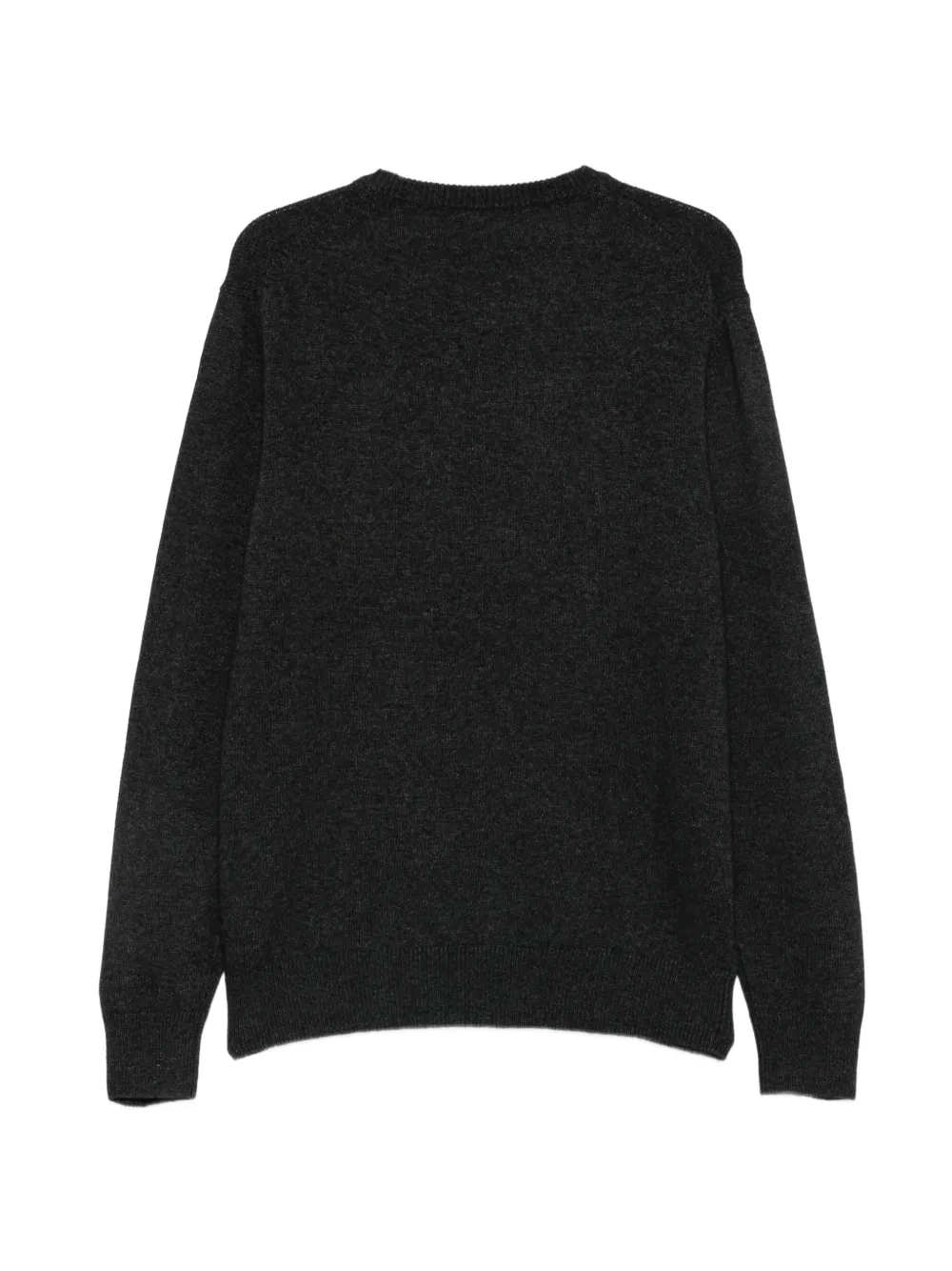 MC2 Saint Barth slogan-print wool sweater Grijs