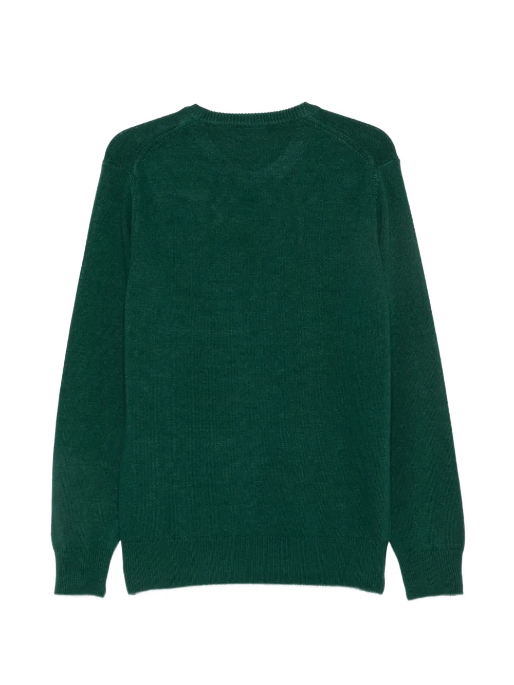 MC2 Saint Barth Snoopy-embroidered wool sweater Groen