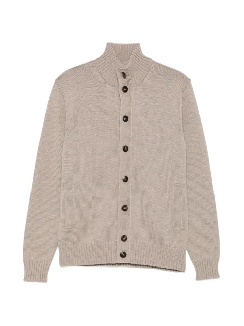 Zanone button-up wool cardigan
