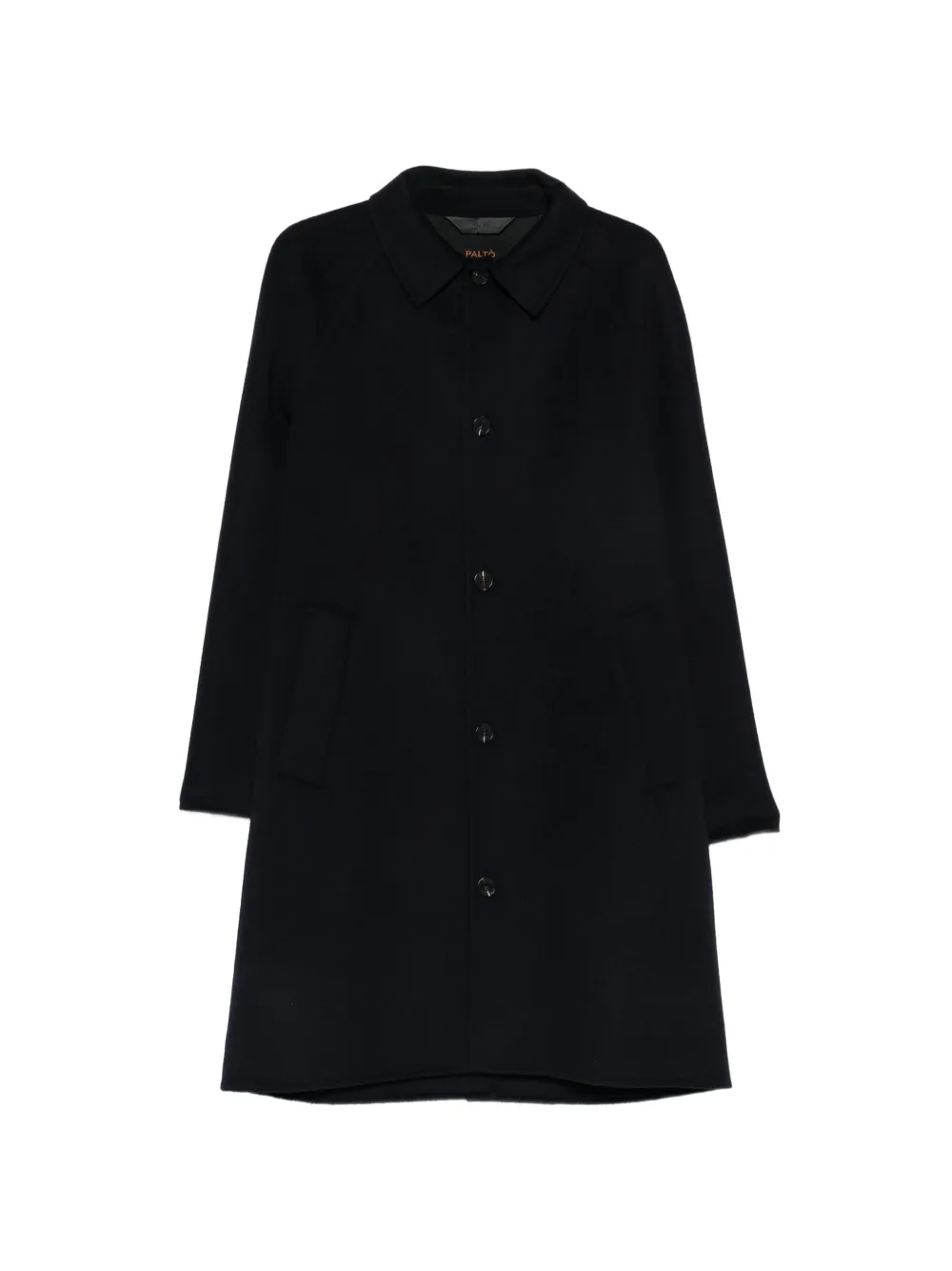 Paltò Marcello Db Single-breasted Coat In Blue