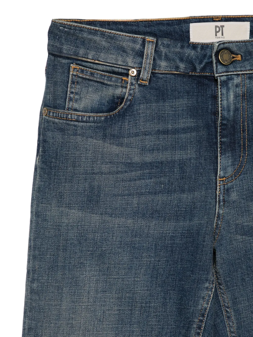 PT Torino Flared jeans Blauw