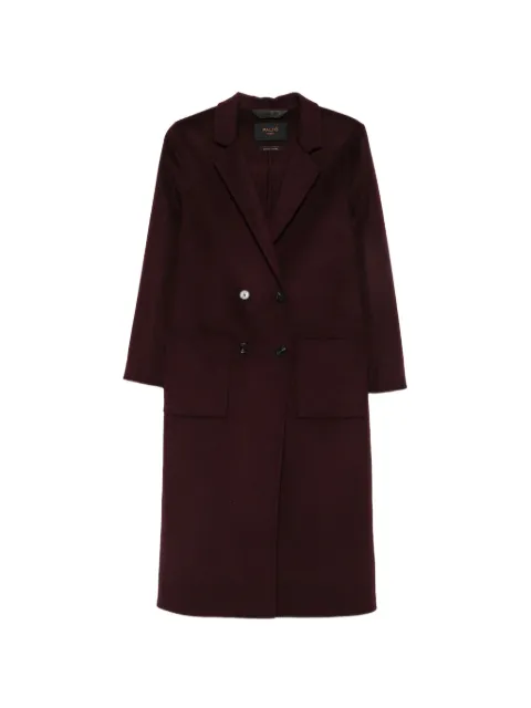 Paltò double-breasted wool coat