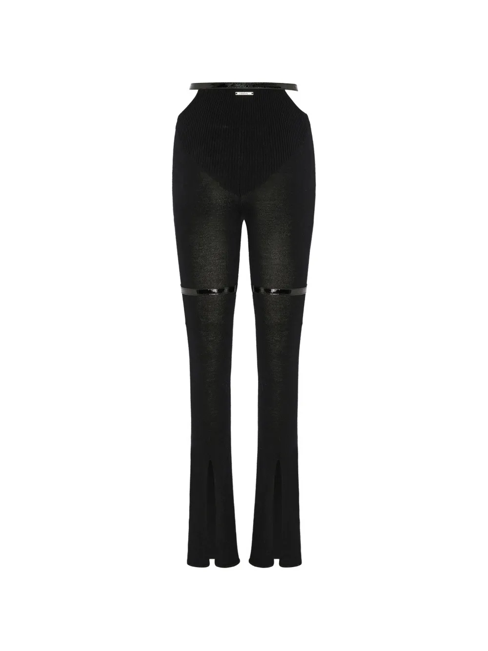 SRVC Studio Nocturne Hose mit Cut-Out - Schwarz