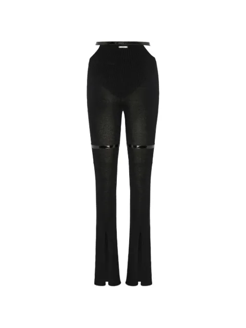SRVC Studio Nocturne cutout-detail trousers